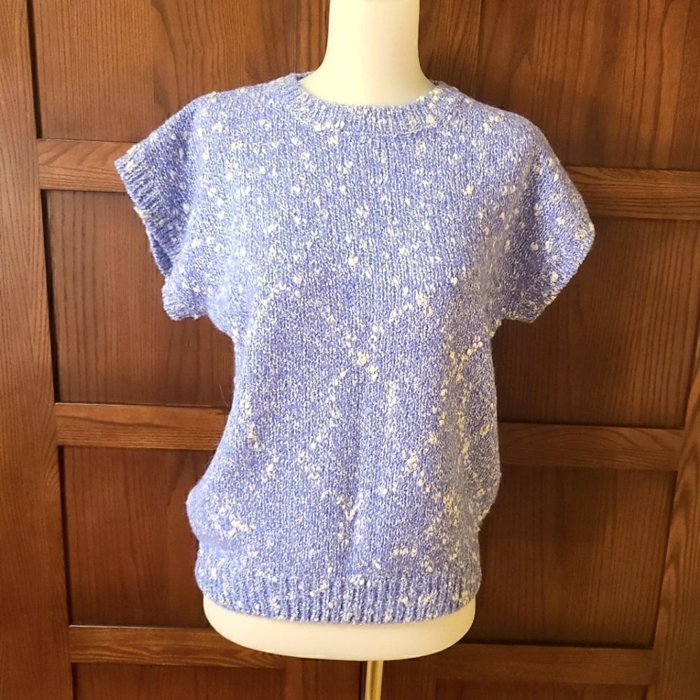 Vintage Marled Knit Sweater  